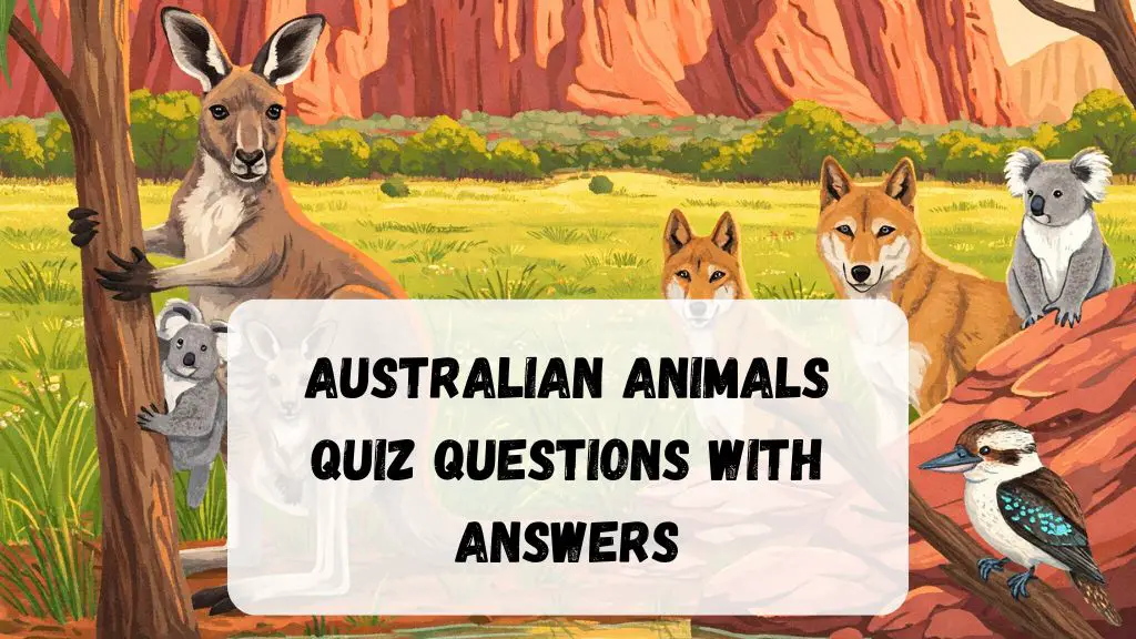 Australian Animals Quiz Questions with Answers