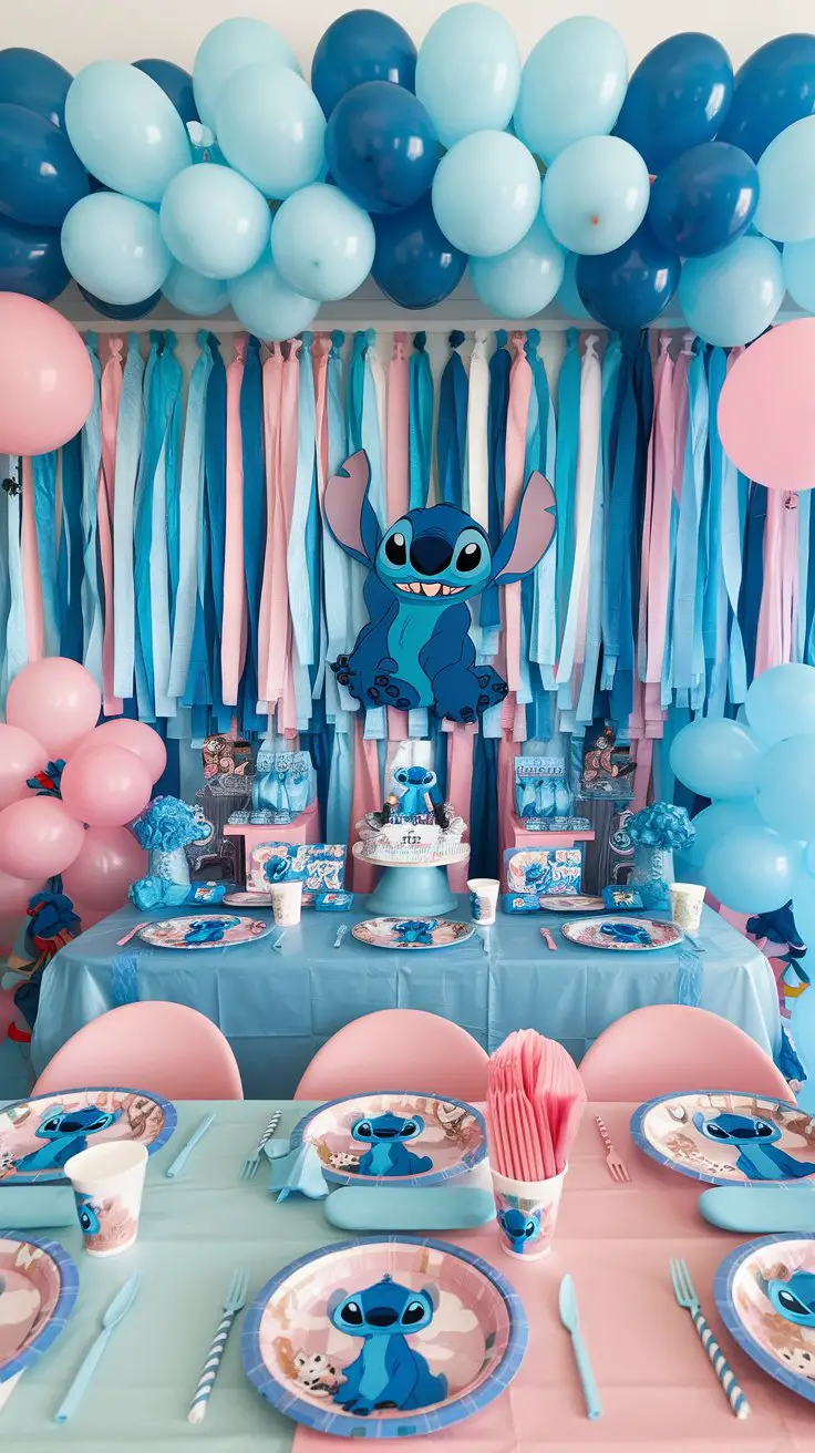 Blue and Pink Color Scheme Setup