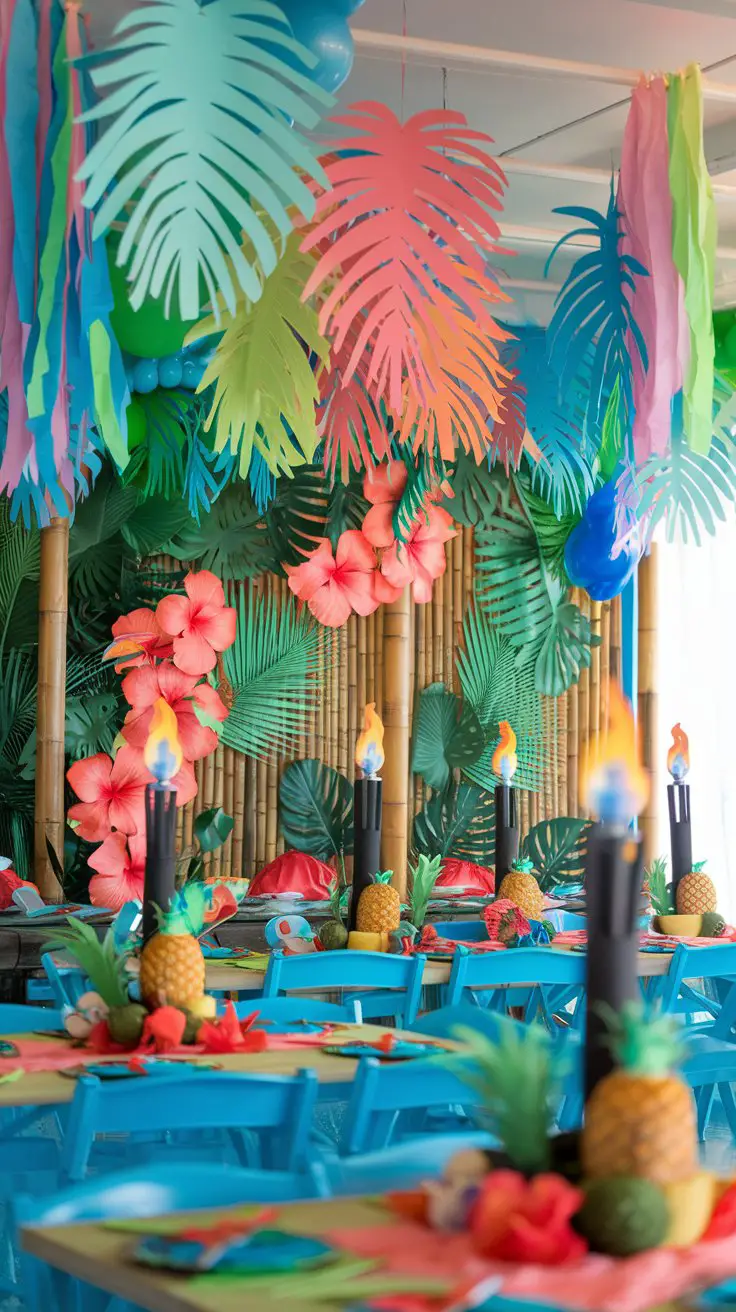 Hawaiian Tropical Decorations