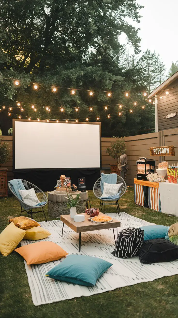 Outdoor Movie Marathon