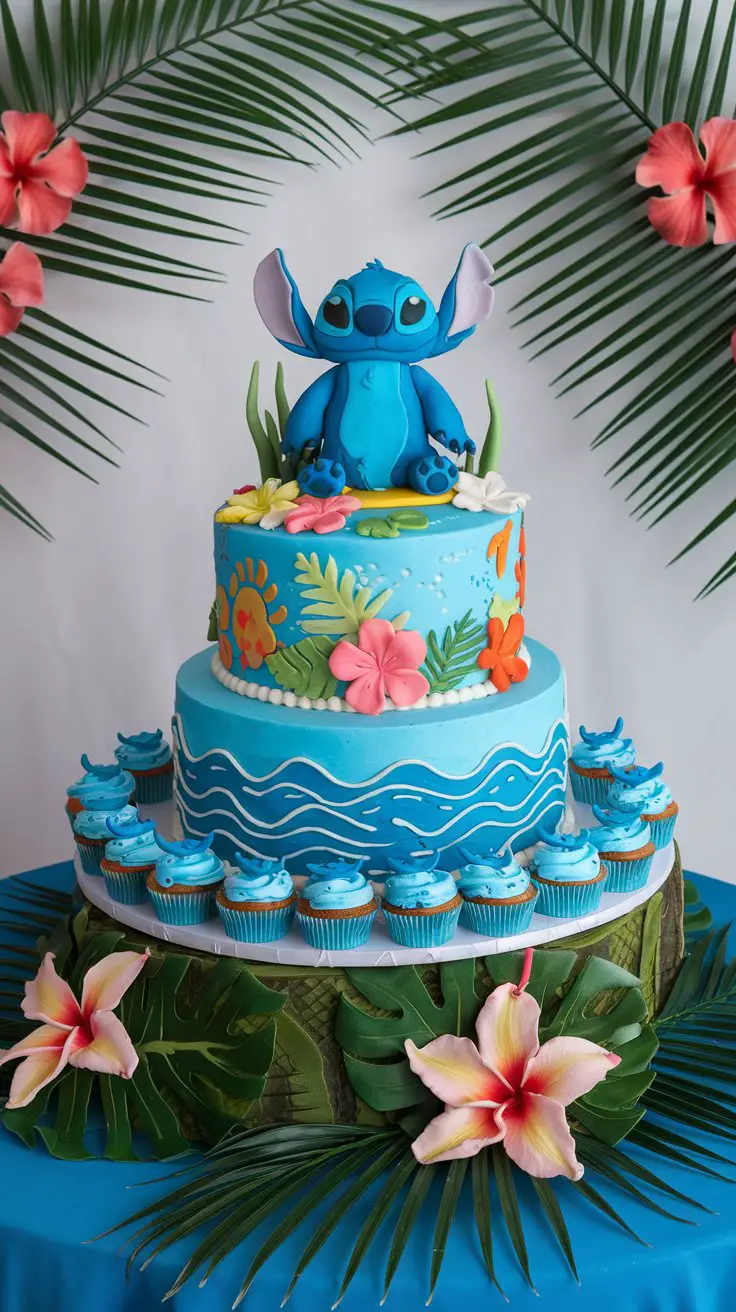 Stitch Cake Design Ideas