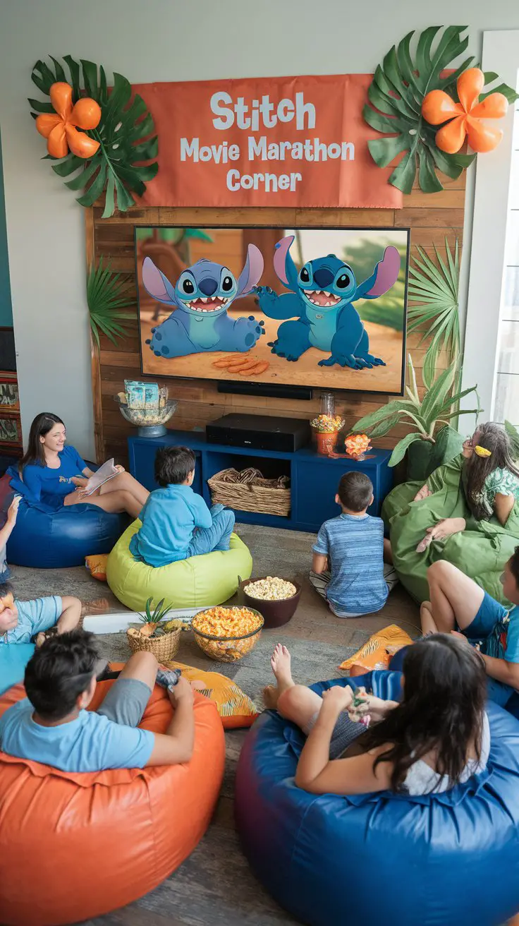 Stitch Movie Marathon Corner