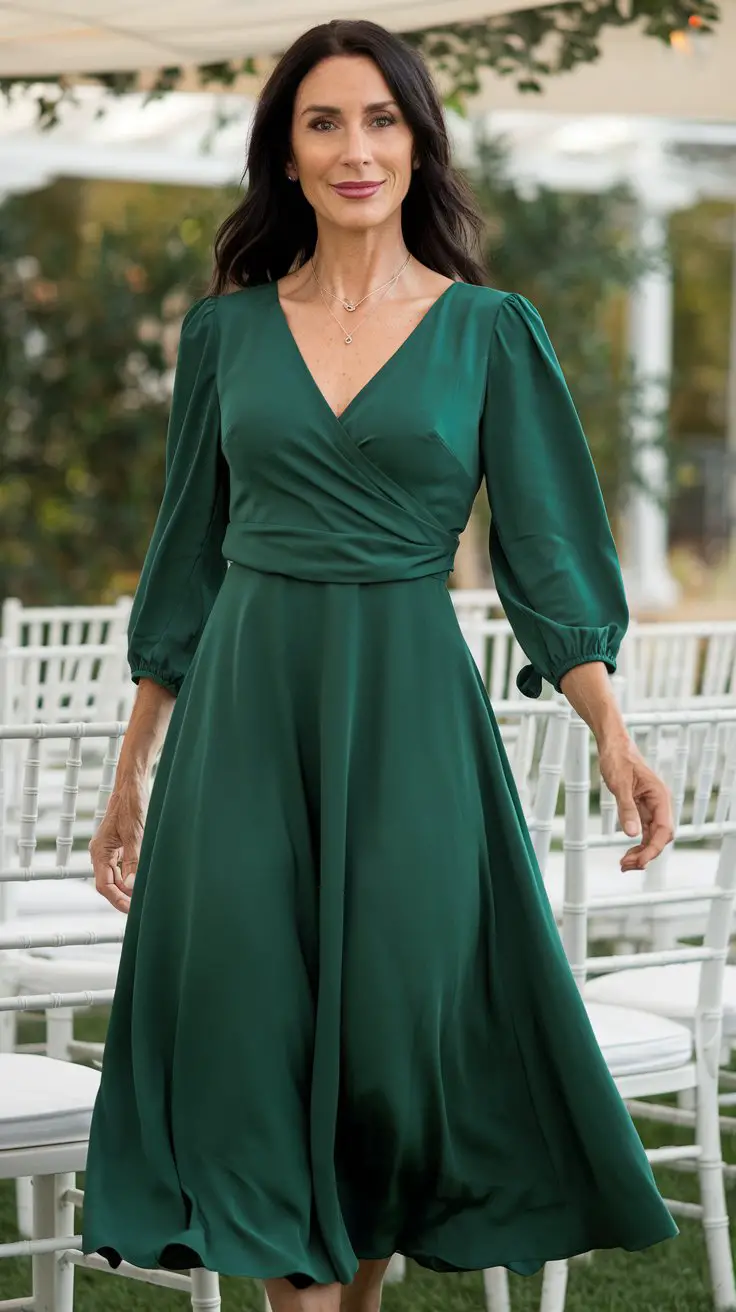 The Classic Wrap Dress (Because Some Things Never Go Out of Style, Unlike Your Ex-Husband)