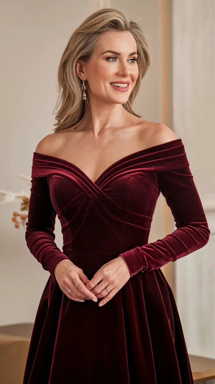 The Off-Shoulder Wonder (Show a Little Skin, but Make It Classy)
