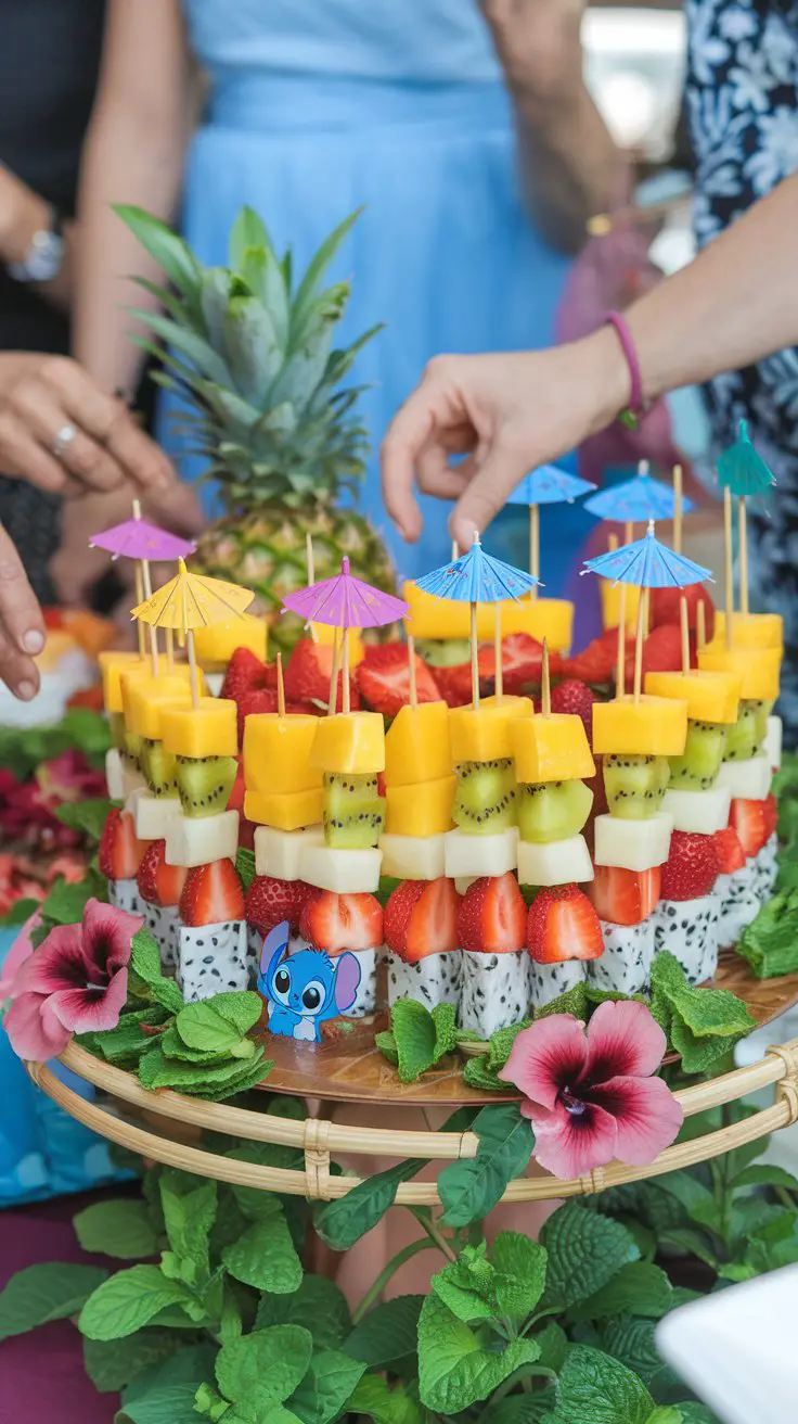 Tropical Fruit Kabobs