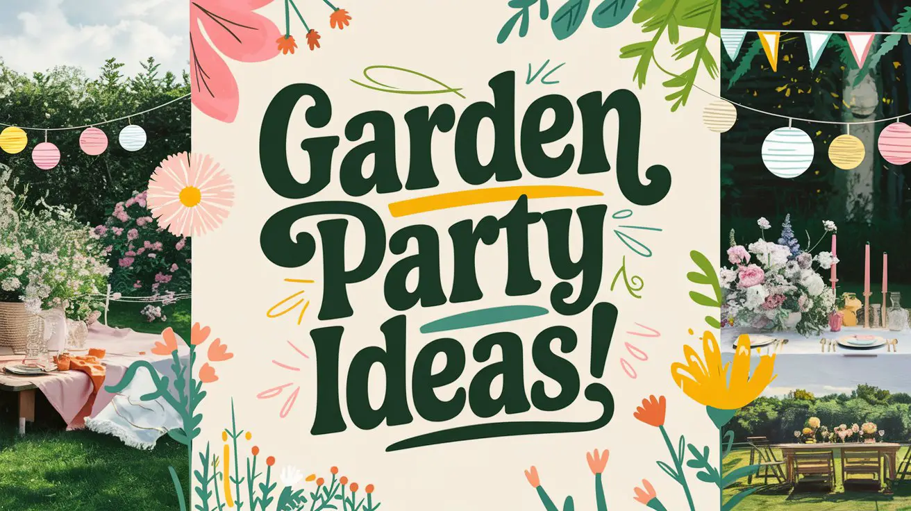 Garden Party Ideas