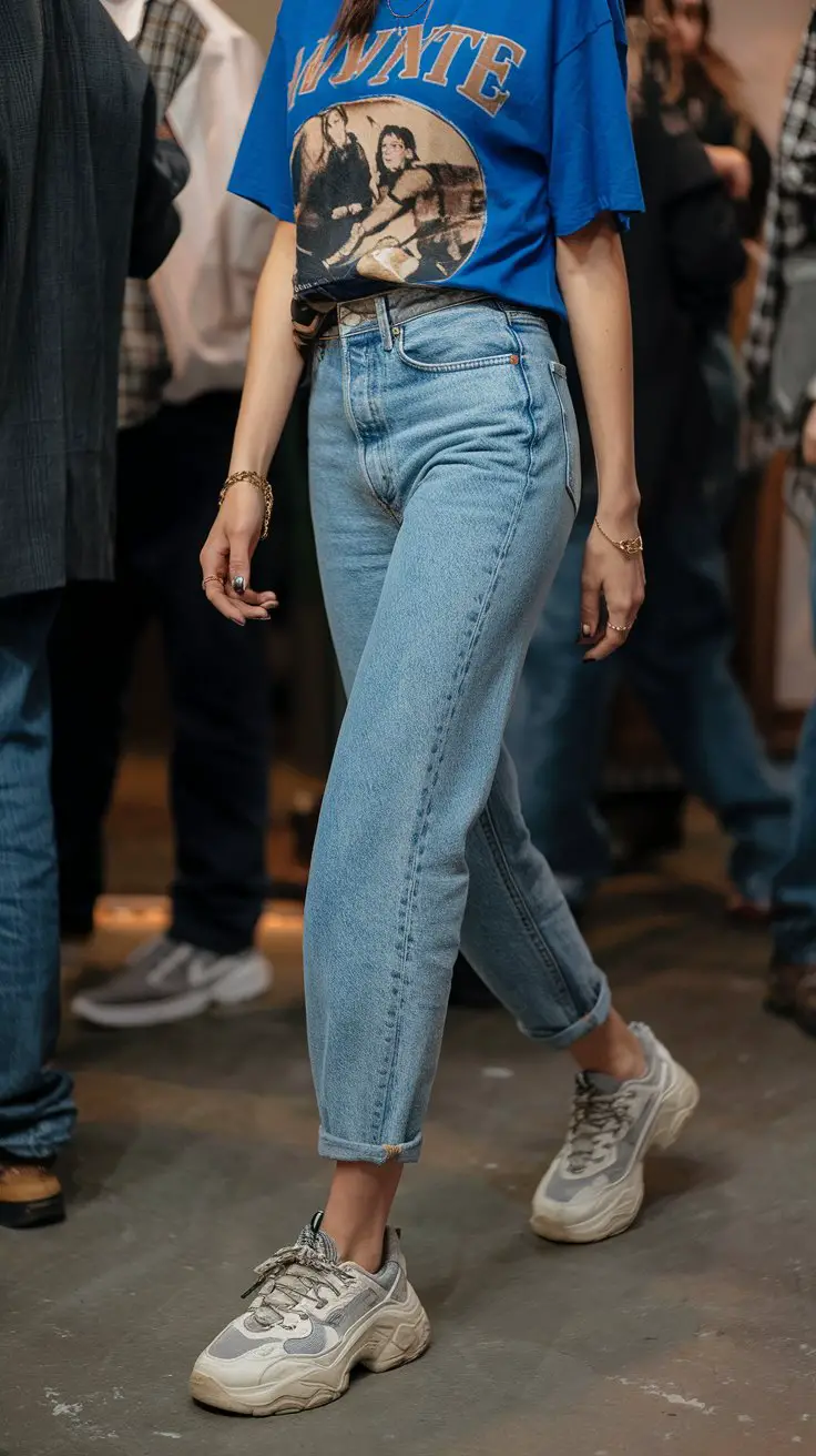 The “I’m Not Trying But I’m Totally Trying” Look (Classic Denim Vibes)