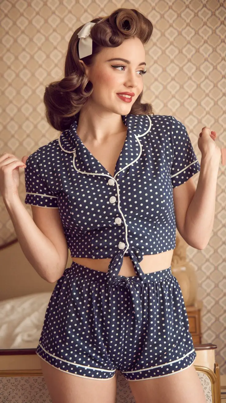 The Retro Pin-Up Moment (Vintage Vibes Only)