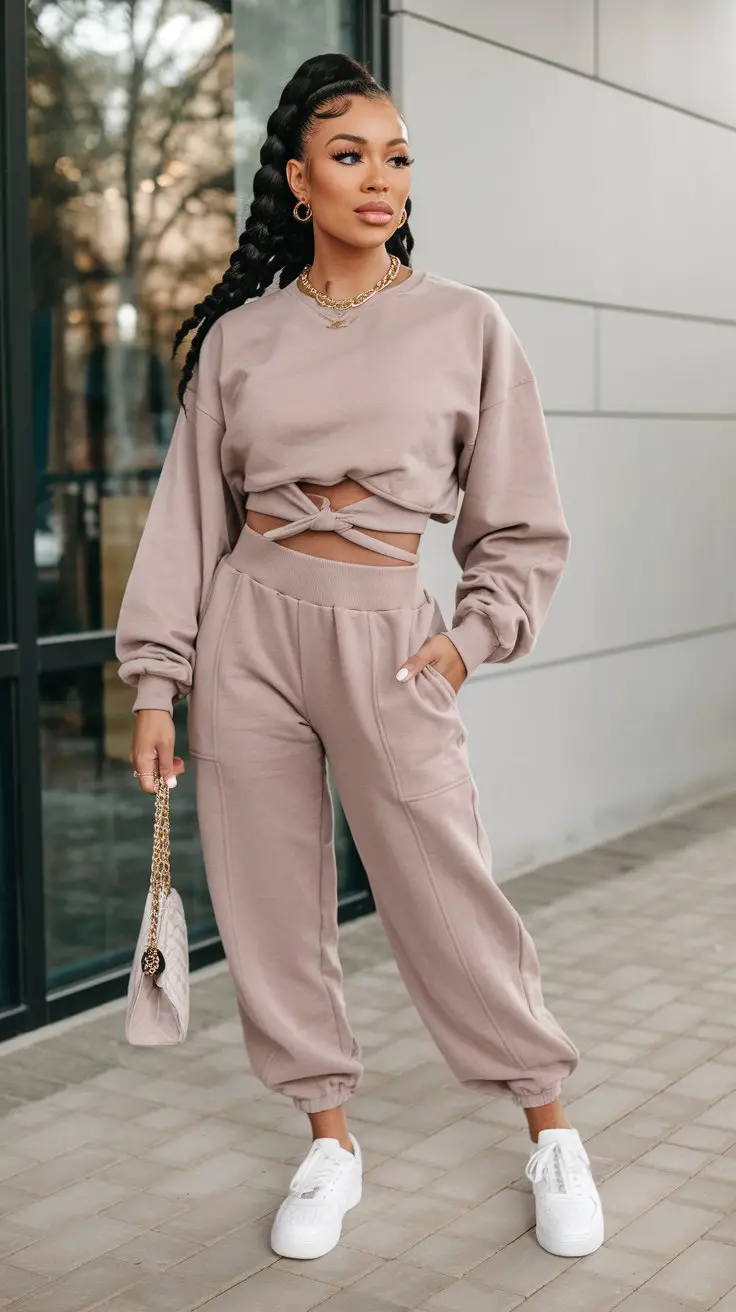 The “Sporty Spice But Elevated” Vibe (Athleisure Chic)