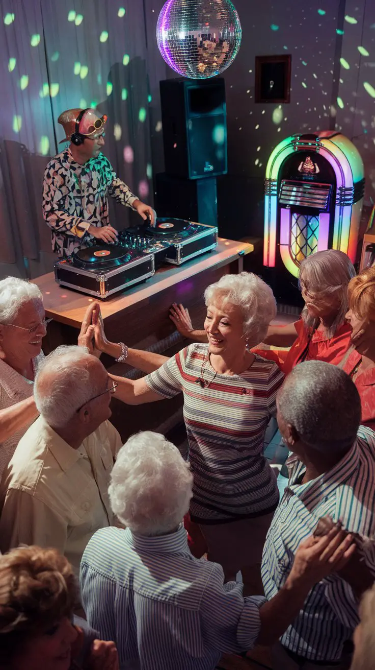 Vintage Music Dance Party