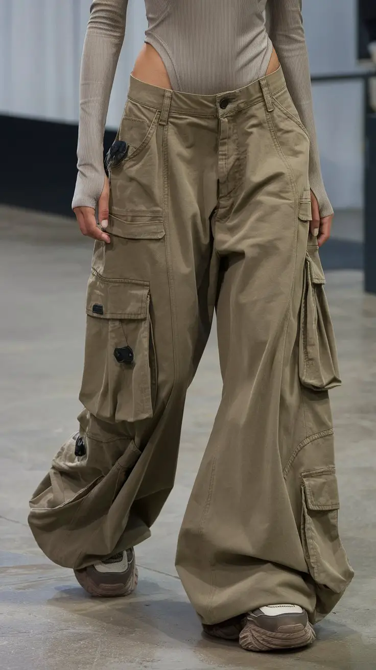 Cargo Pants Couture (Functional Fashion at Its Finest)