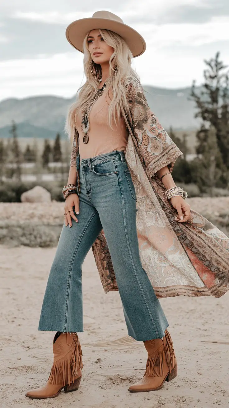 The Boho Chic Wanderer (Free Spirit Vibes)