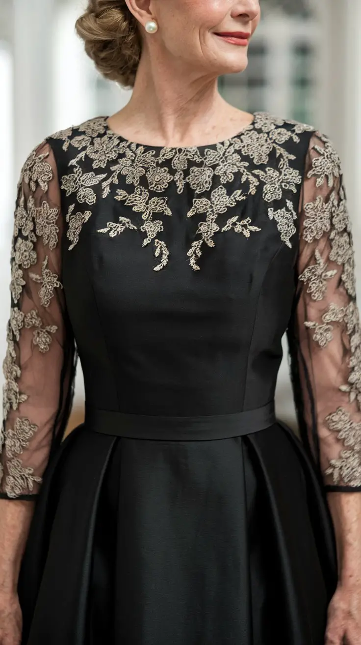 The Embellished Neckline Beauty (Jewelry Not Required)