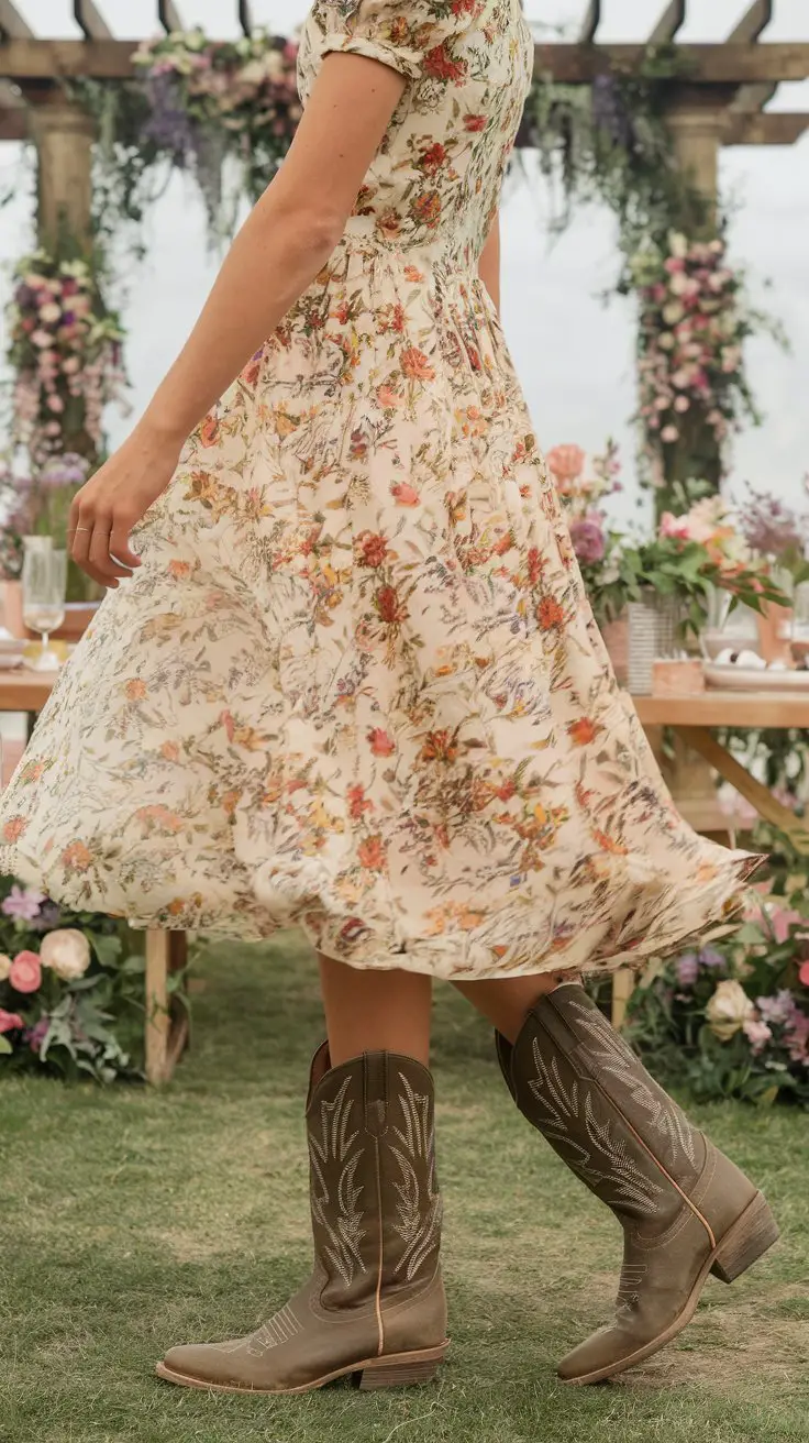 The Garden Party Rebel (Floral Princess with an Edge)