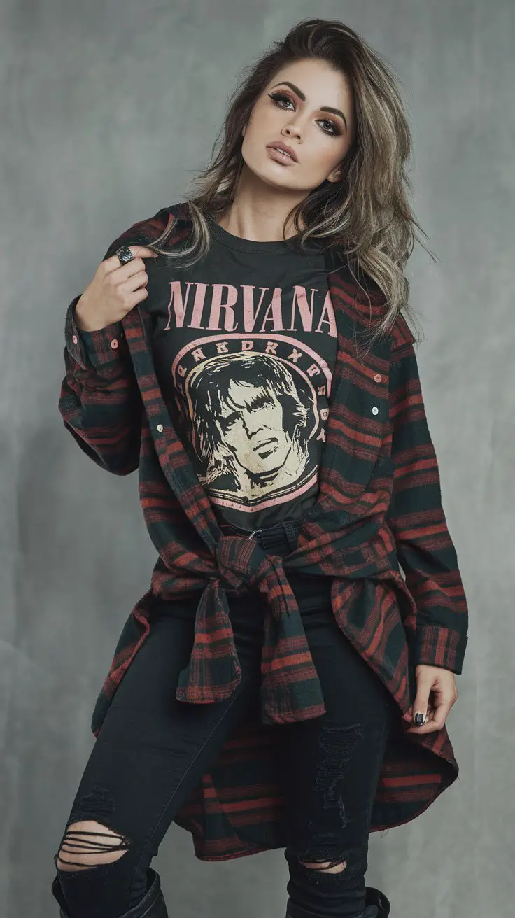 The Grunge Goddess (Because Angst Never Goes Out of Style)