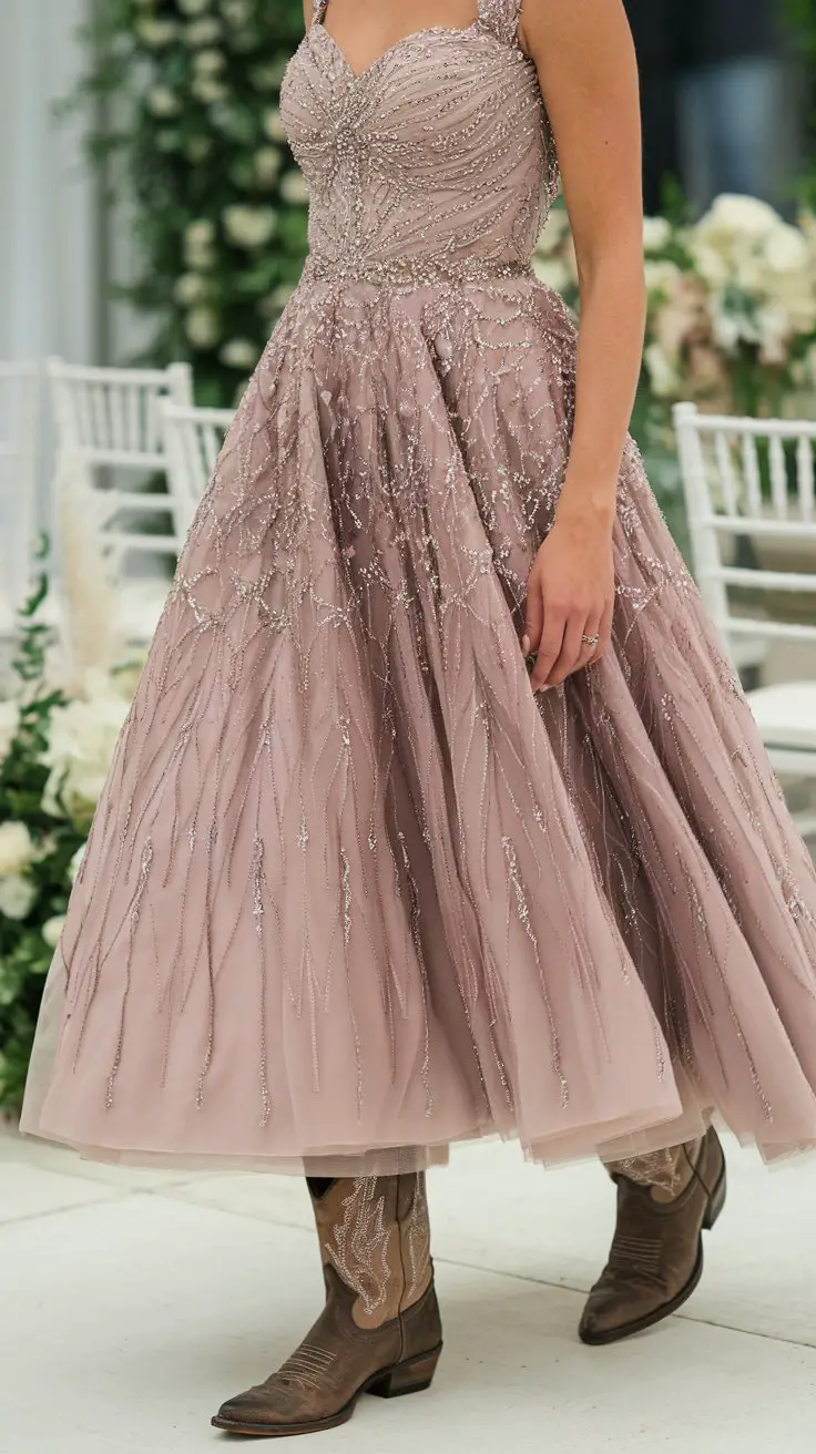 The Unexpected Elegance (Fancy Dress, Casual Boots, Pure Magic)