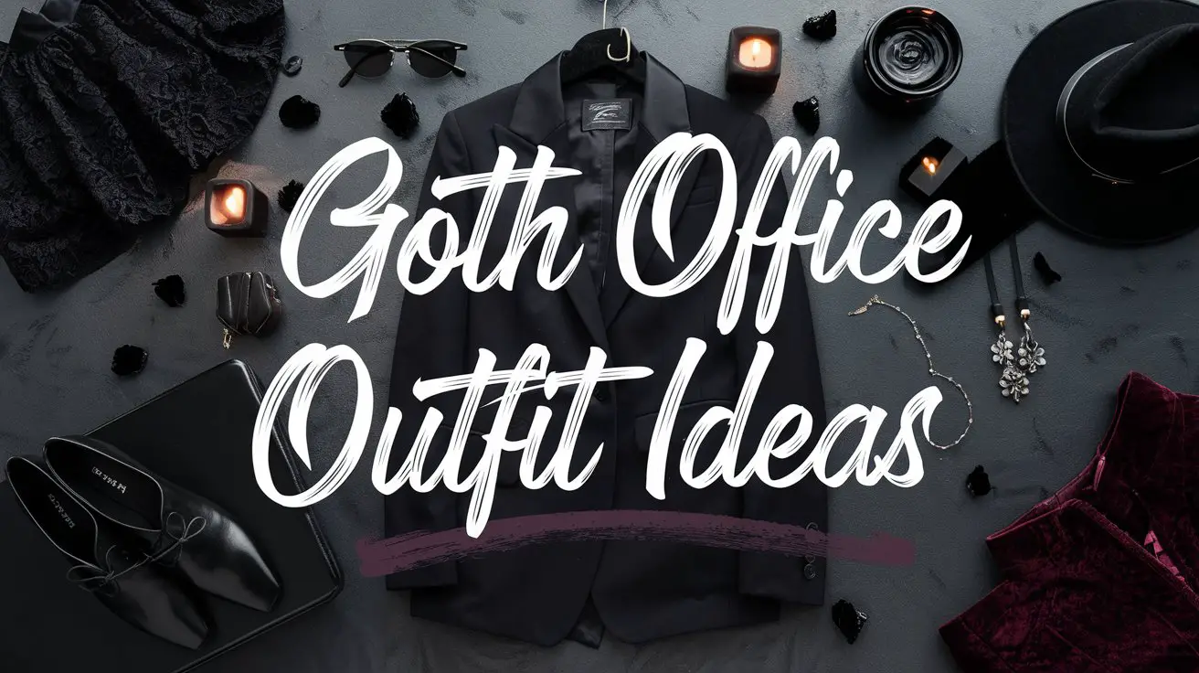 Goth Office Outfit Ideas