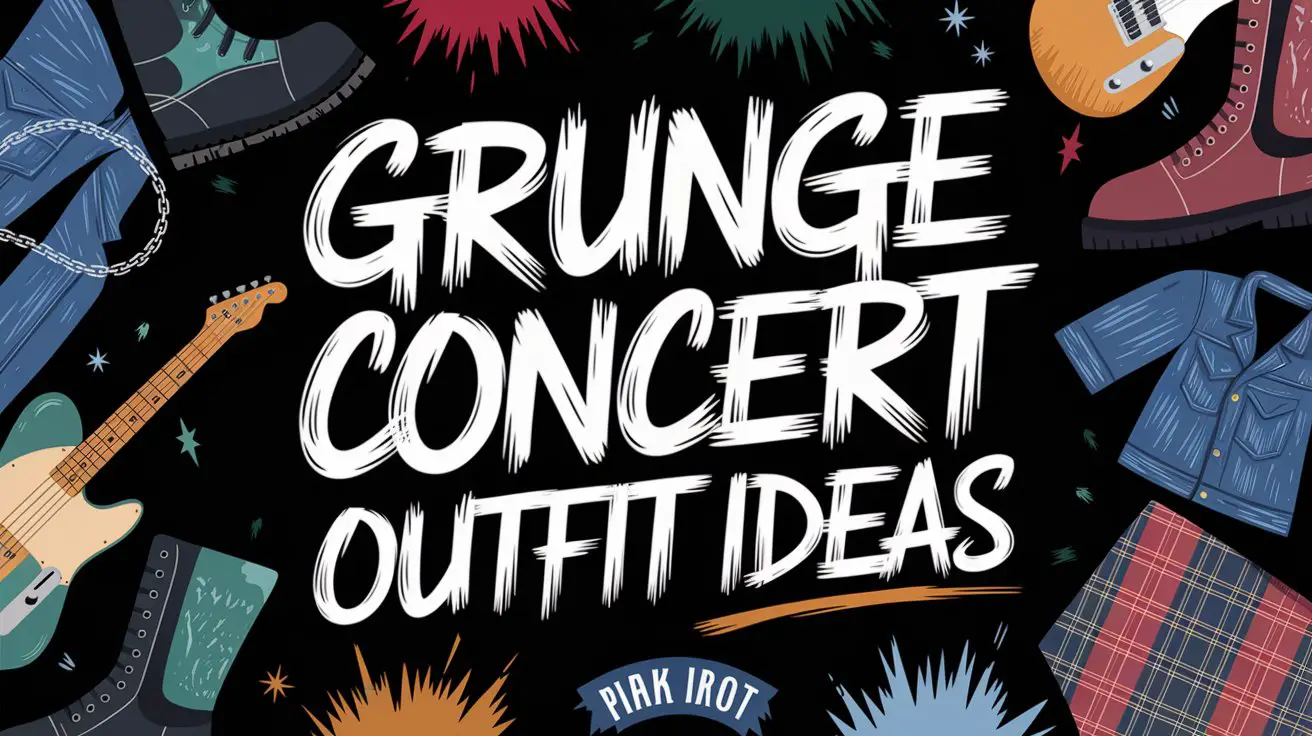 Grunge Concert Outfit Ideas