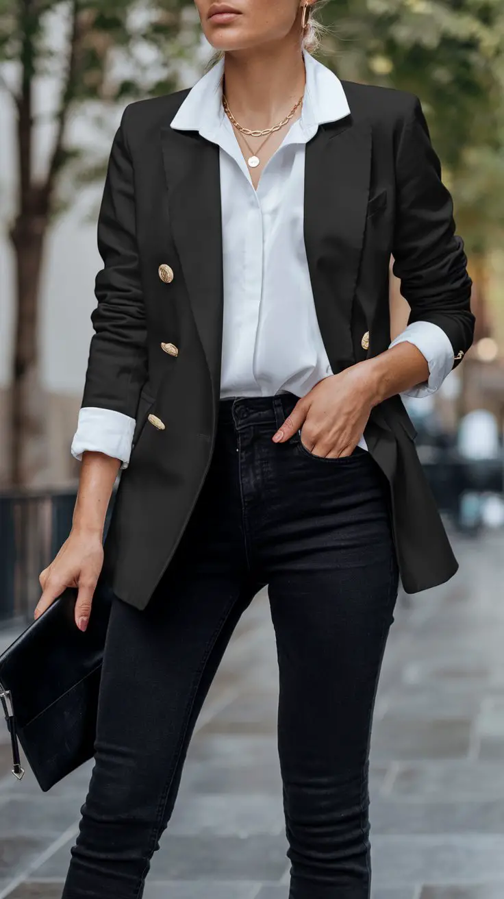 The Blazer + Heels Power Play (Boss Babe Energy On Full Display)