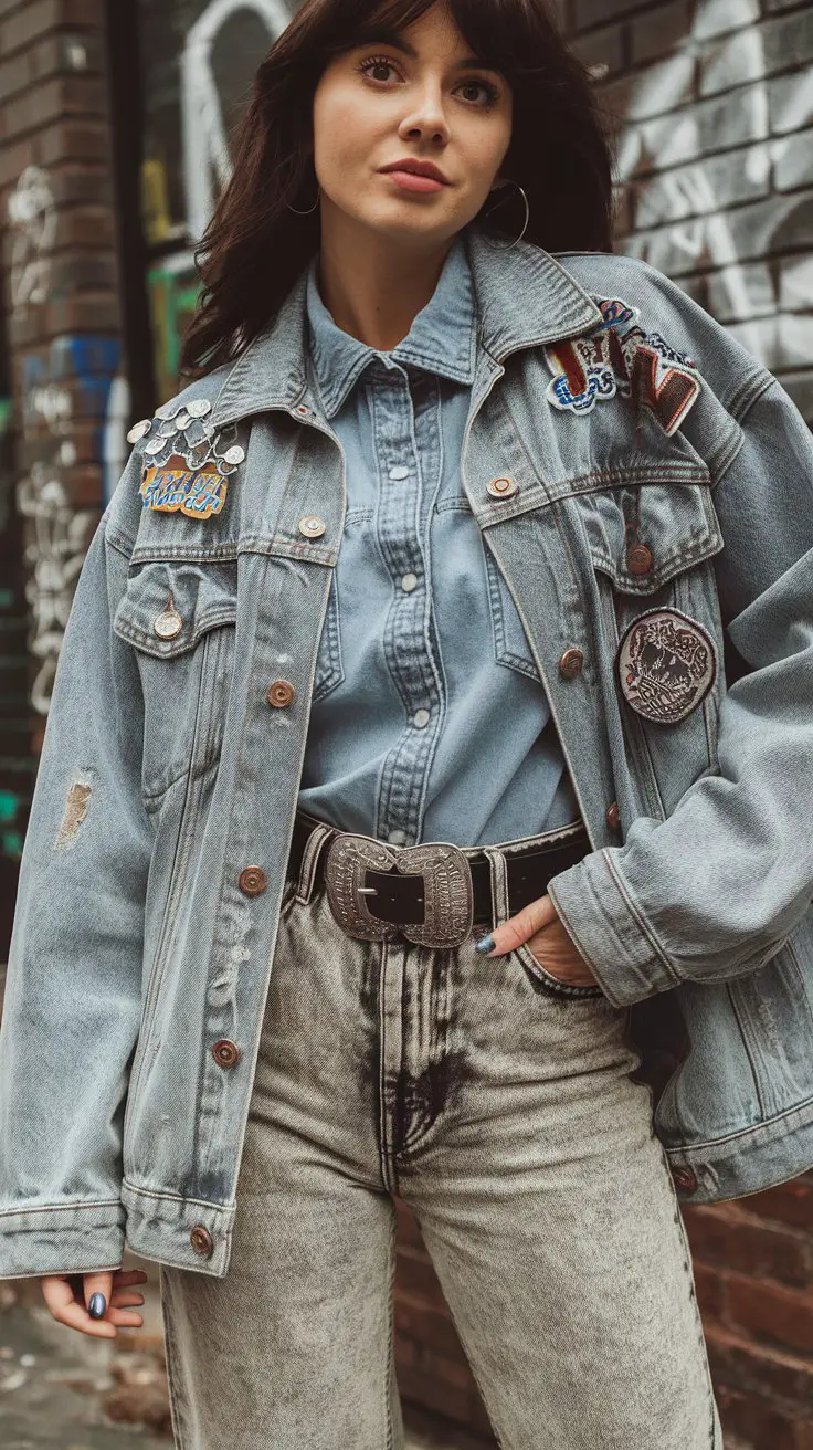 The Denim-on-Denim Double Down (AKA The Canadian Tuxedo’s Cool Aunt)
