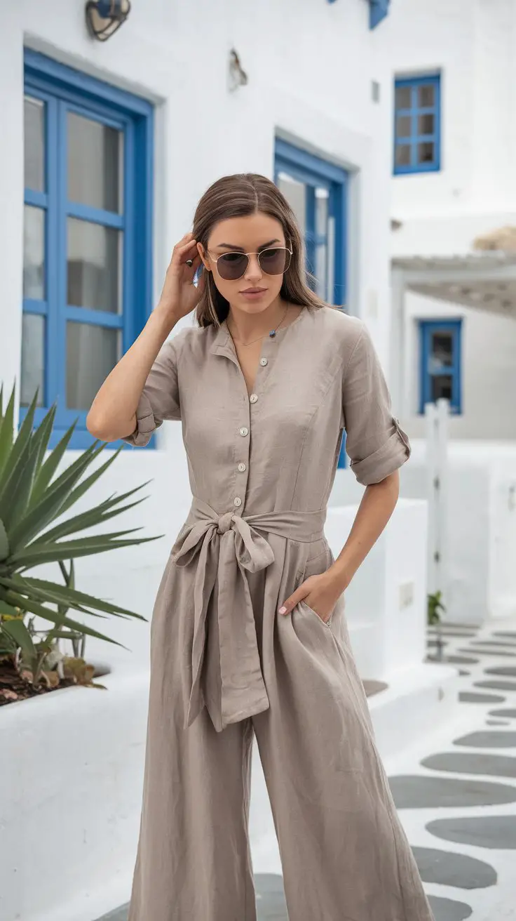 The Linen Jumpsuit (Breathable, Breezy, and Basically Wearable Air Conditioning)