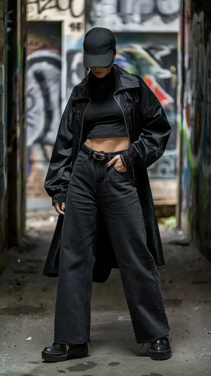 The Monochrome Moment (All Black Everything for Maximum Drama)