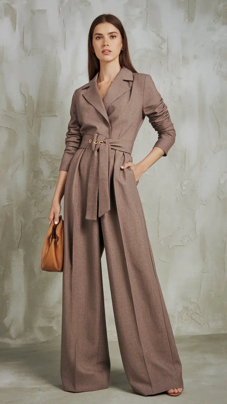 The Paper Bag Waist Jumpsuit (When Your Waist Deserves Its Own Round of Applause)