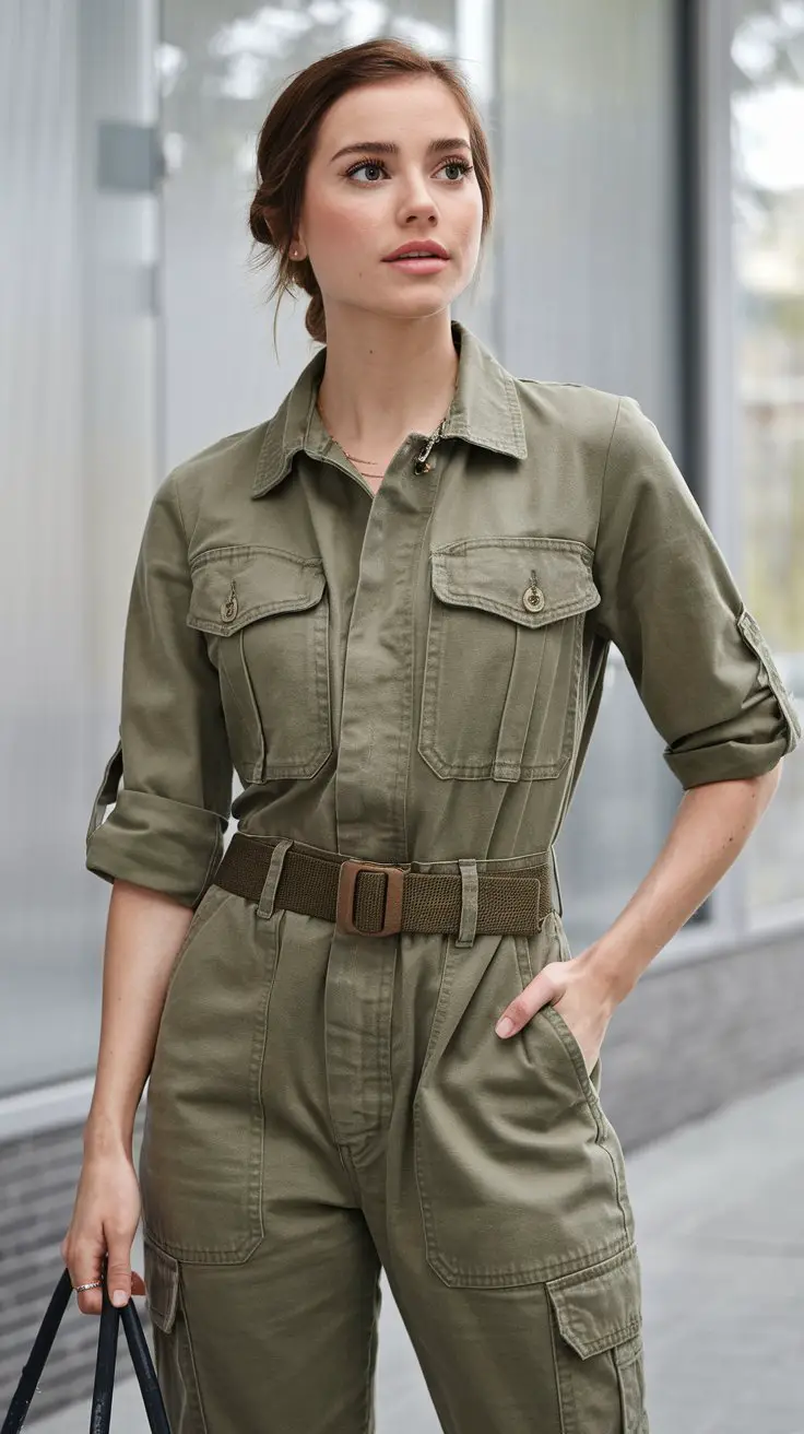 The Utility Jumpsuit (For When You Want to Look Like You Could Fix Anything)