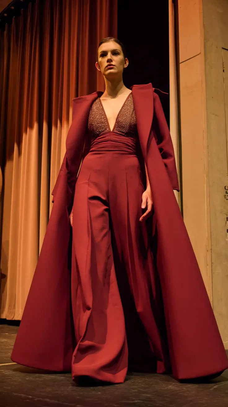 The Wide-Leg Jumpsuit (Because Leg Day Paid Off and Everyone Needs to Know)