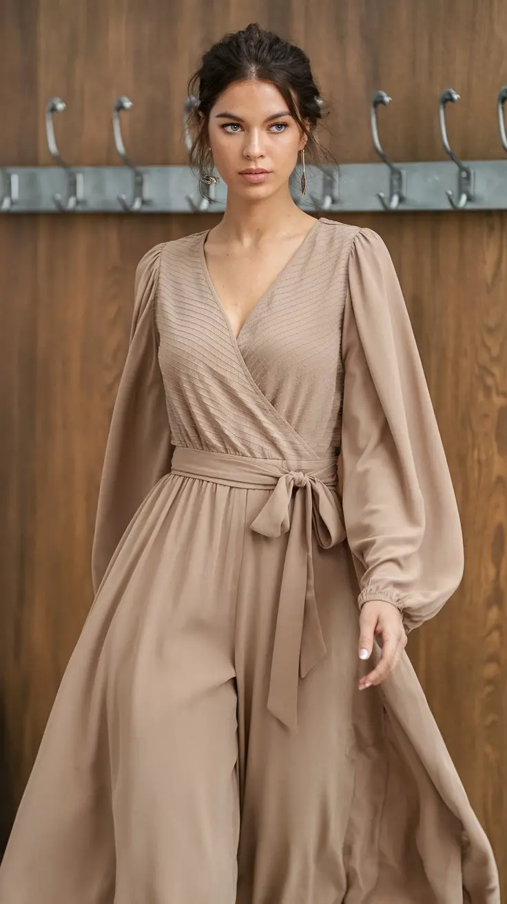 The Wrap Jumpsuit (Like a Wrap Dress, But Make It Pants)