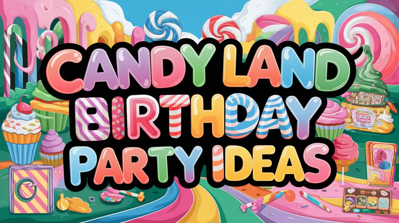 Candy Land Birthday Party Ideas