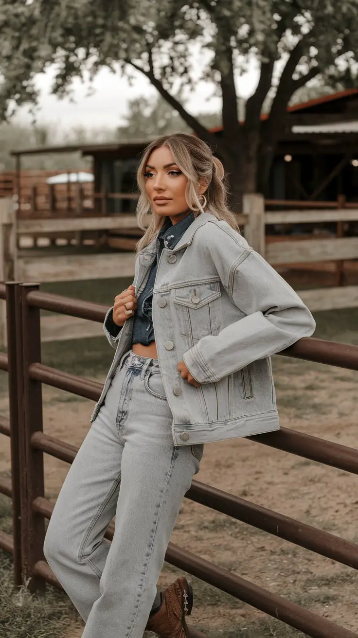 Classic Denim-on-Denim (Because You’re THAT Girl)