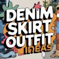 Denim Skirt Outfit Ideas