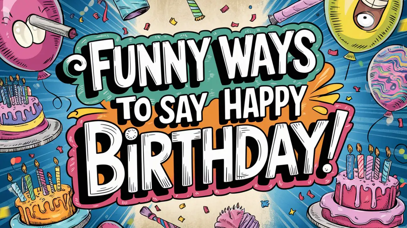 Funny Ways to Say Happy Birthday