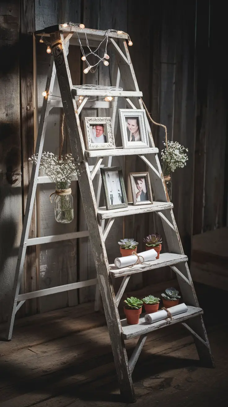 Ladder Display Shelf
