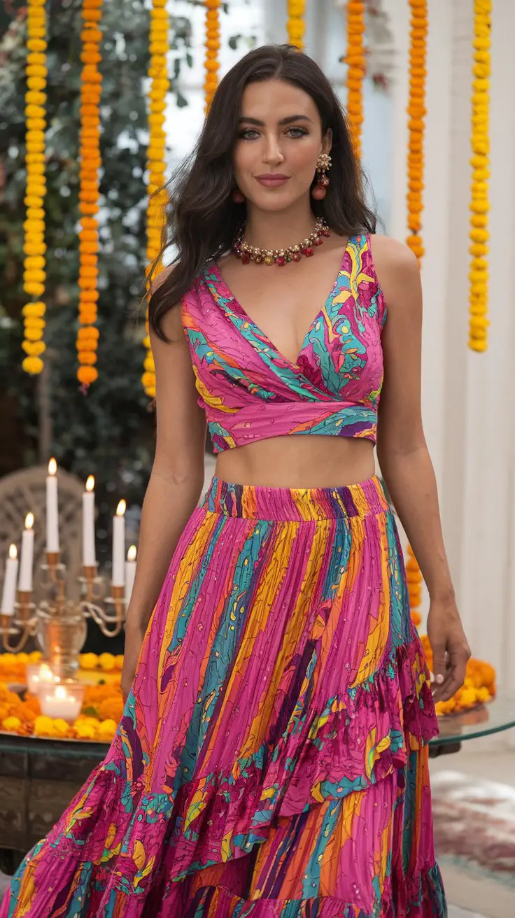 Matching Two-Piece Fiesta Set (Because Why Not Be Coordinated)