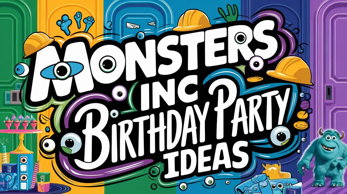 Monsters Inc Birthday Party Ideas