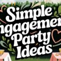 Simple Engagement Party Ideas