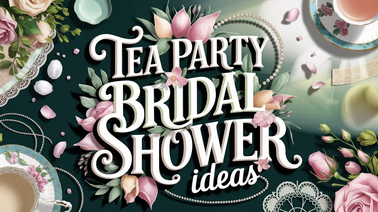 Tea Party Bridal Shower Ideas