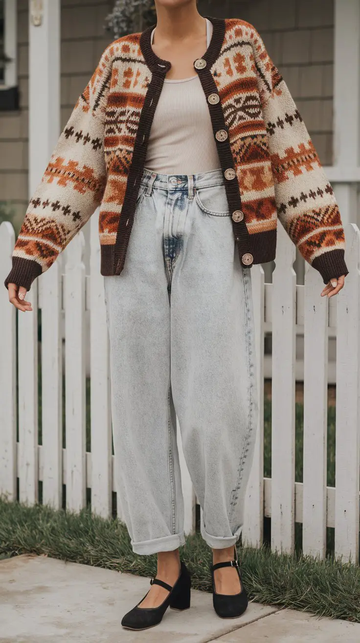 The Cardigan Cutie (Grandma Chic Is In, Honey)