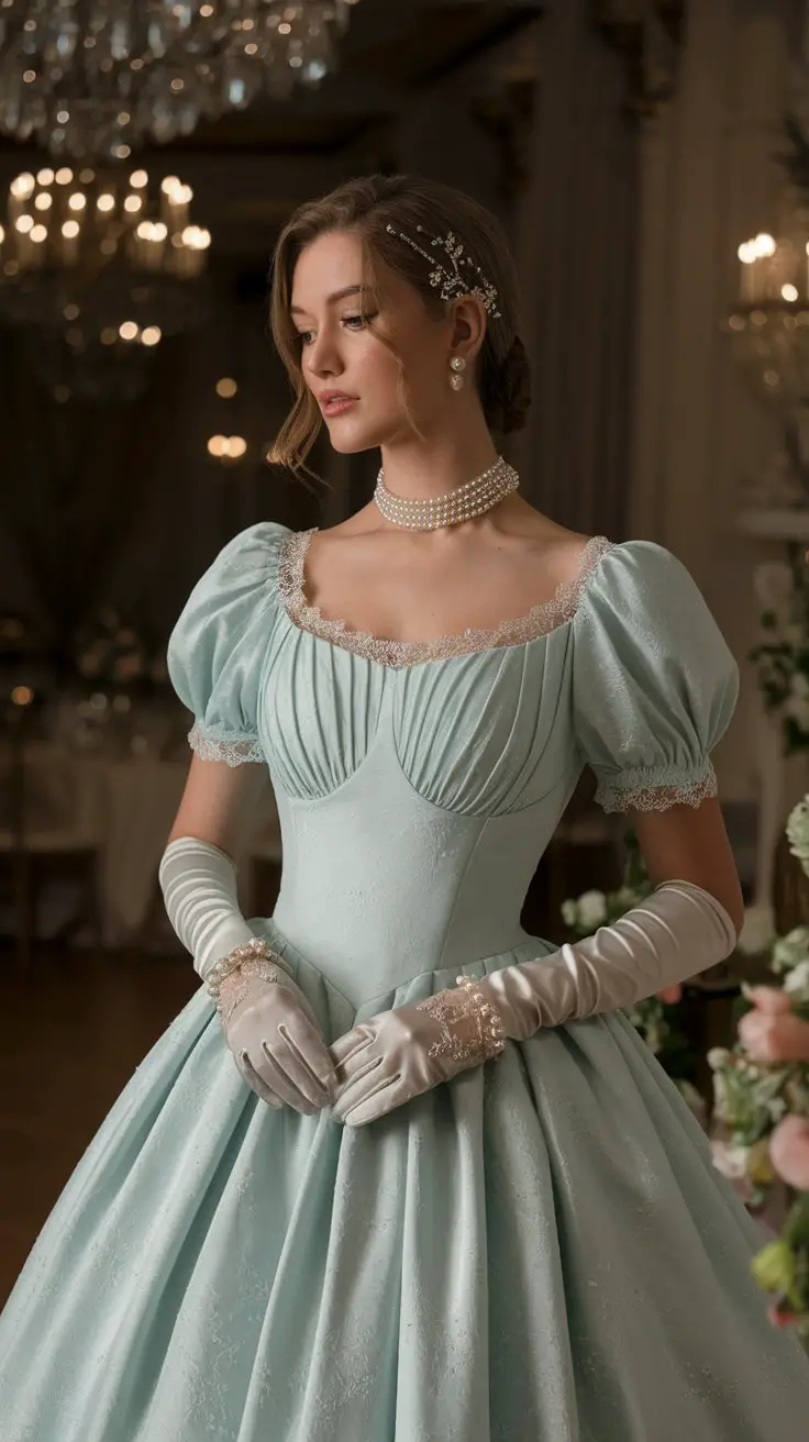 The Classic Empire Waist Gown