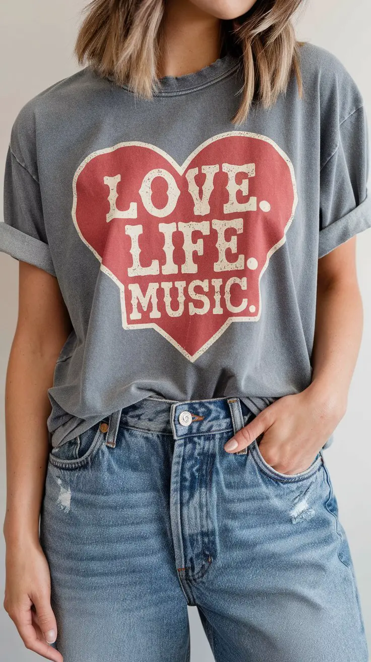 The Graphic Tee Goddess (Band Tees and Good Vibes Only)