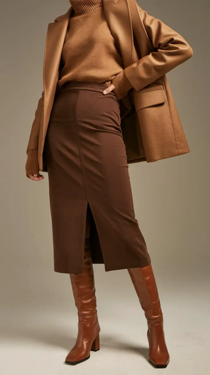 The “Monochrome Magic” Moment (Brown on Brown Done Right)