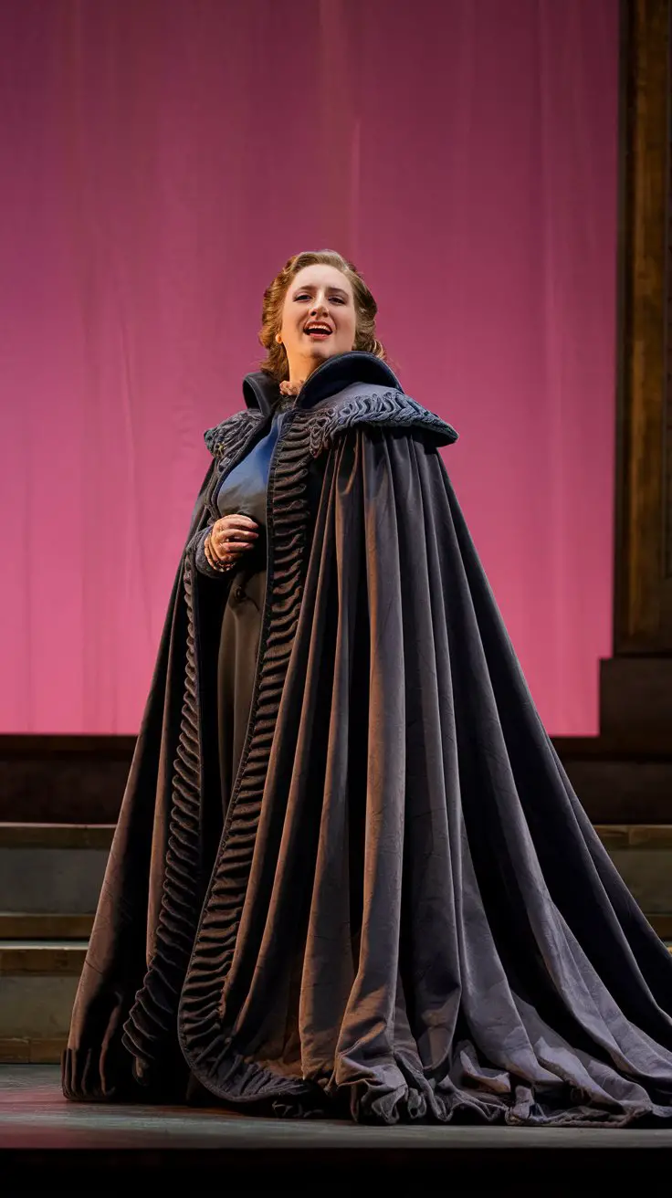 The Opera Cape (Because Drama Is Mandatory)