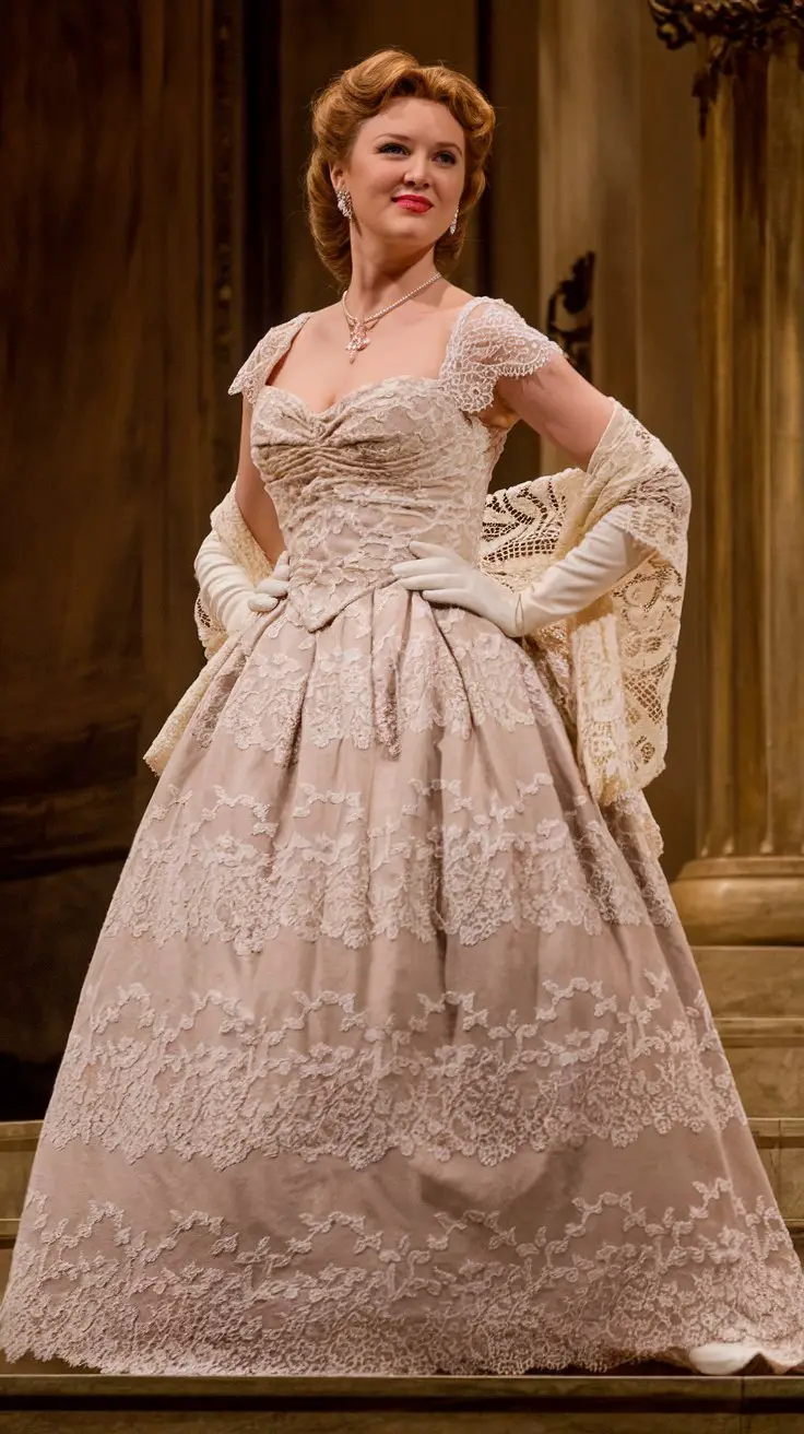 The Romantic Lace Gown (Sweet but Deadly)