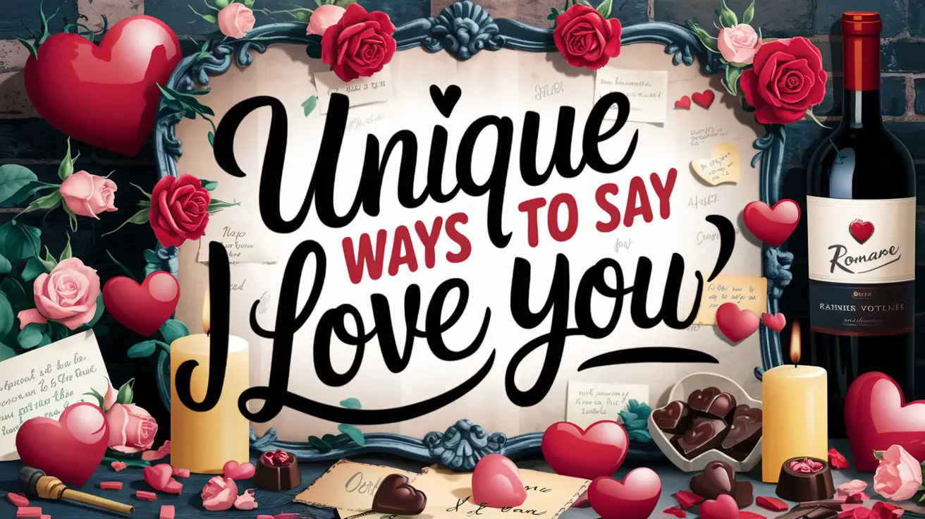 Unique Ways to Say I Love You