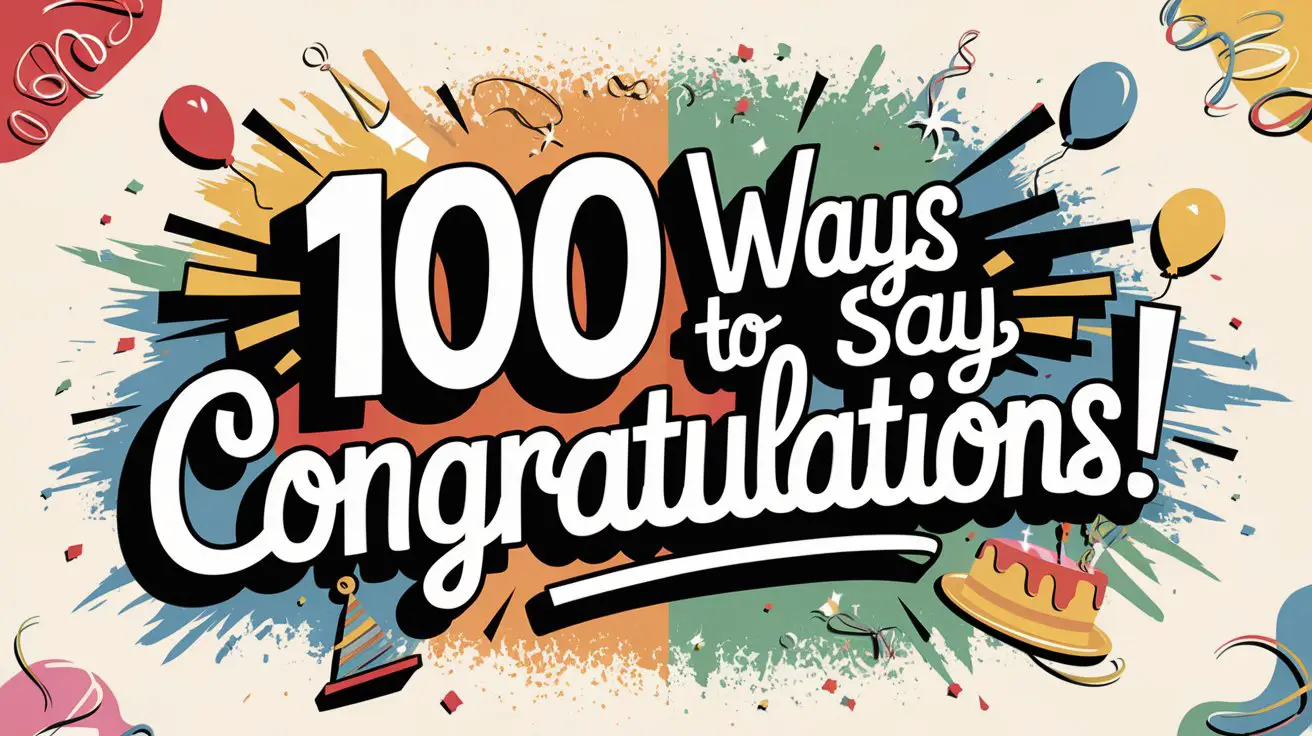 Ways to Say Congratulations