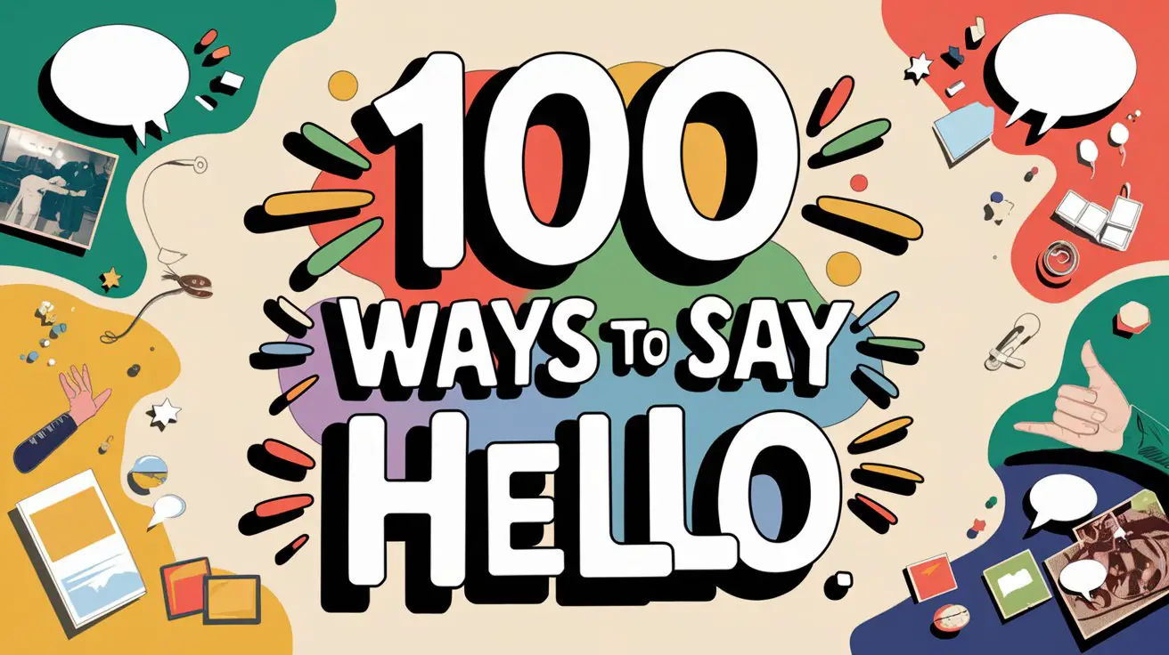 Ways to Say Hello