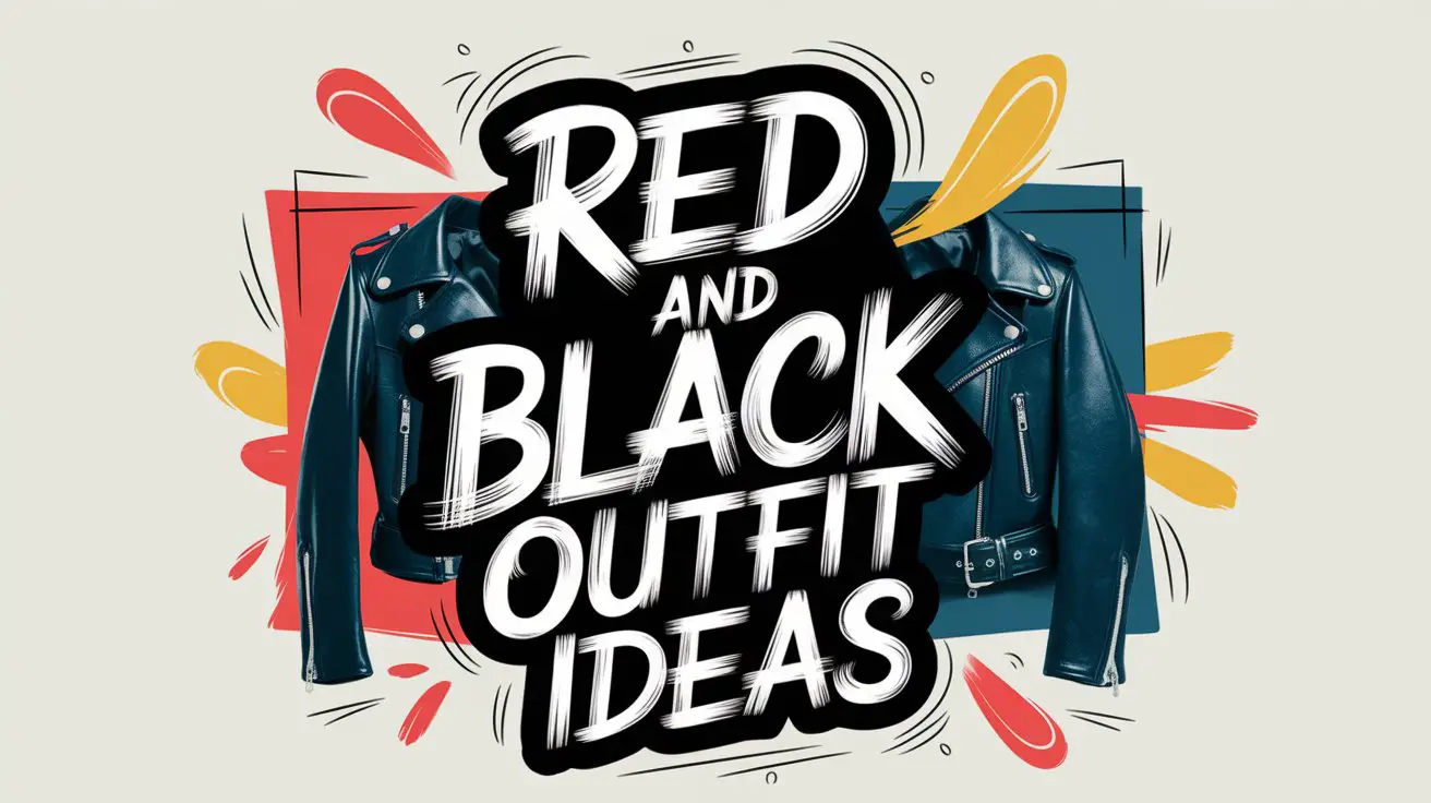 Red and Black Outfit Ideas