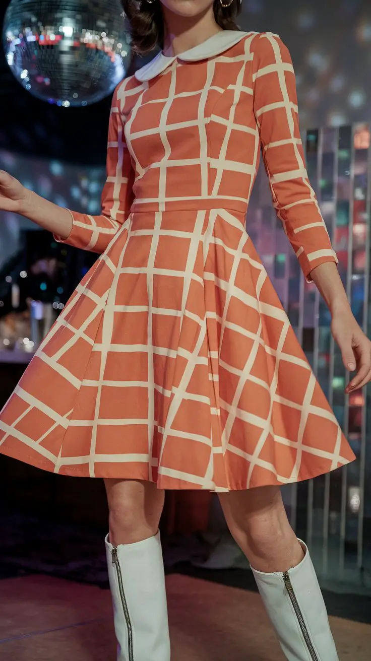 The Classic Mod Mini Dress (Because Go Big or Go Home, Right)